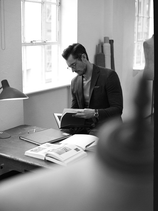 Icon of Style: Supermodel David Gandy Models MANGO Man Looks