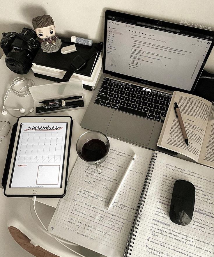Study time ✨☕🍵