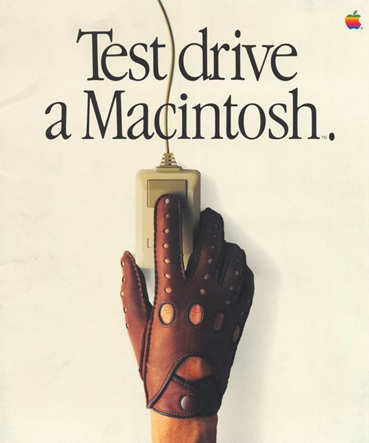 6 exemplary print advertisements for famous brands